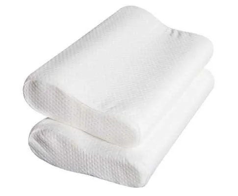 2 x Visco Elastic Memory Foam Pillows