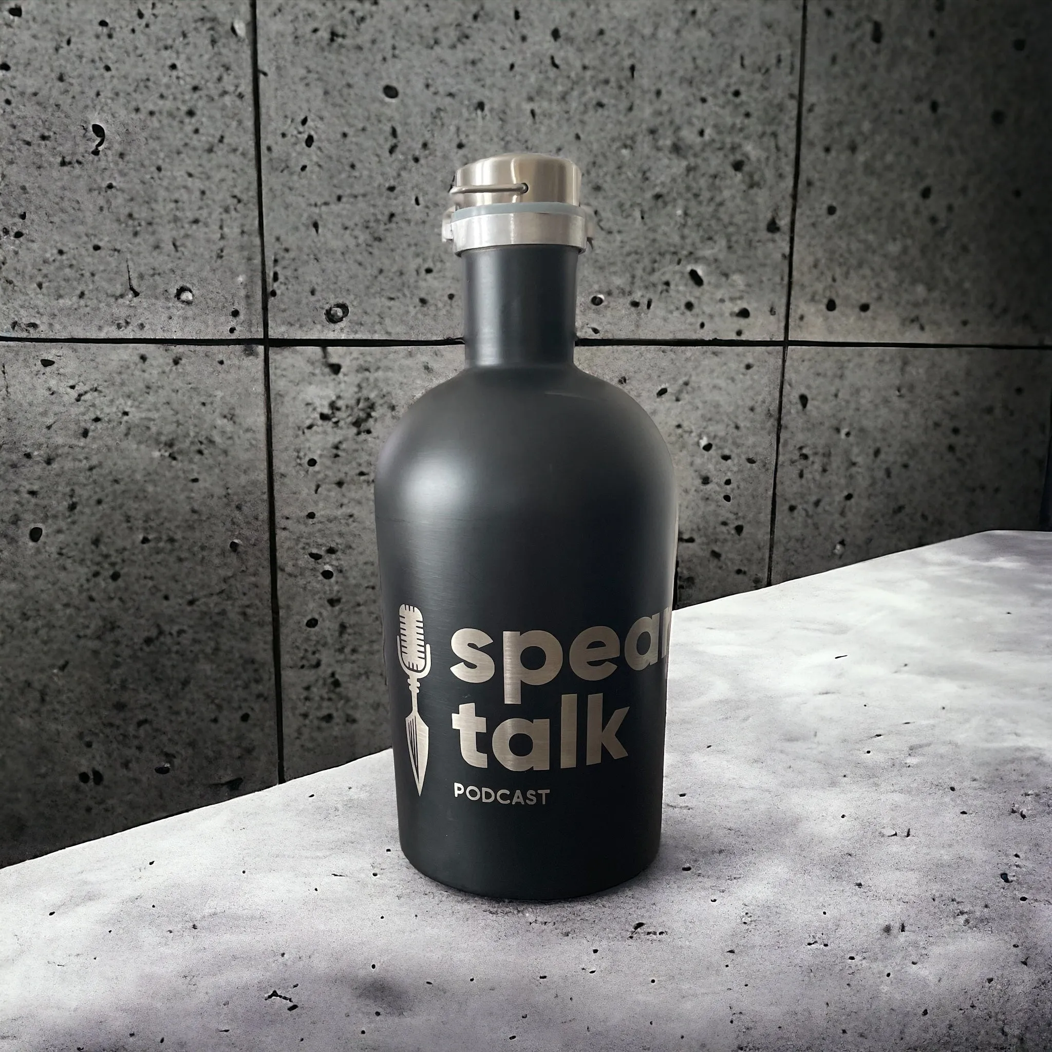 64oz Stainless Steel Flip-Top Growler