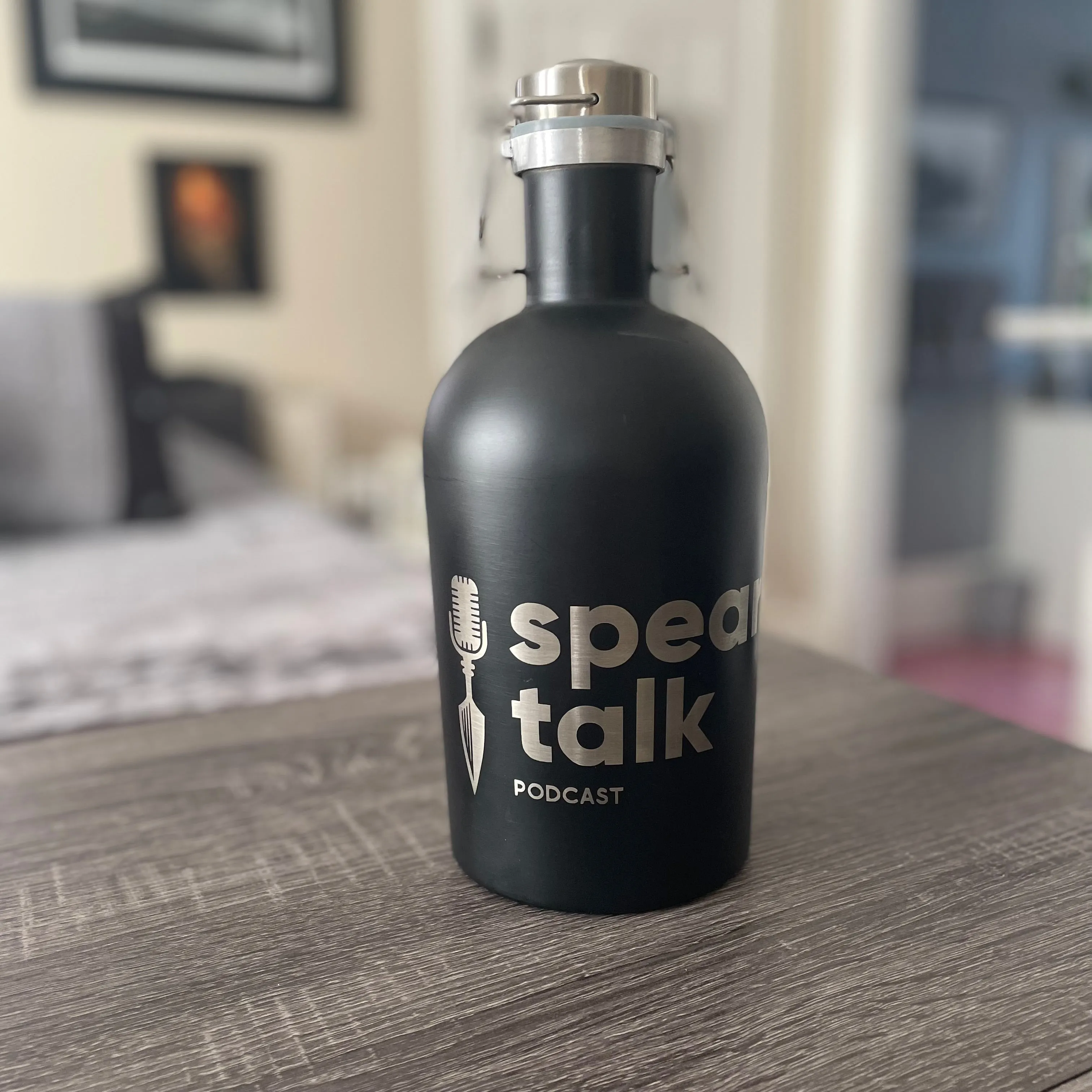 64oz Stainless Steel Flip-Top Growler