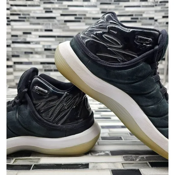 Air Jordan Super Fly 2017 Space Jam Black Men's Basketball Shoes Size 9.5