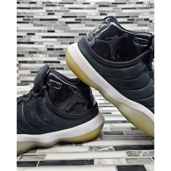 Air Jordan Super Fly 2017 Space Jam Black Men's Basketball Shoes Size 9.5