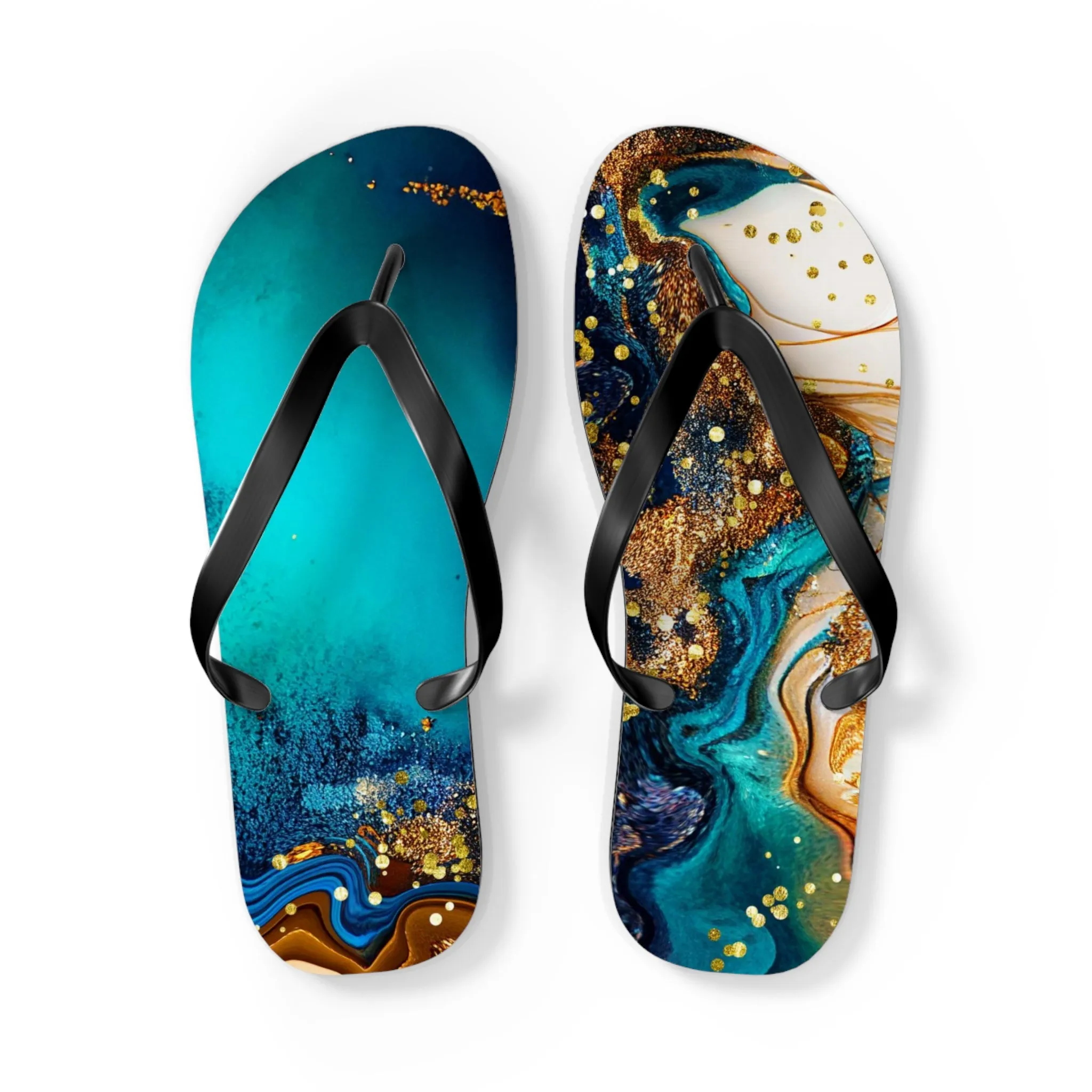 Alcohol Ink - Flip Flops