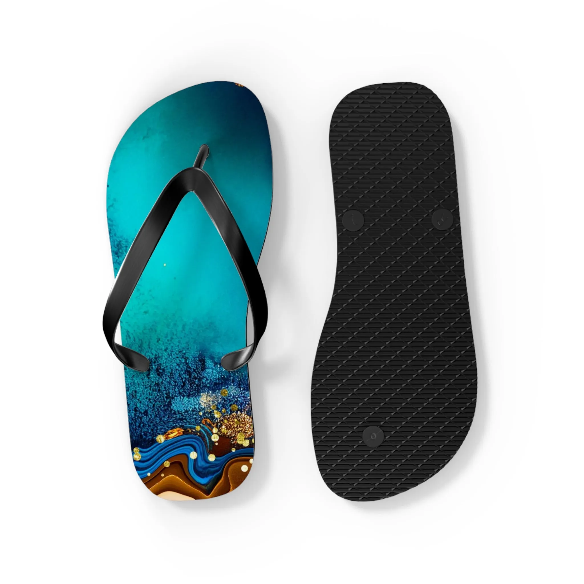Alcohol Ink - Flip Flops