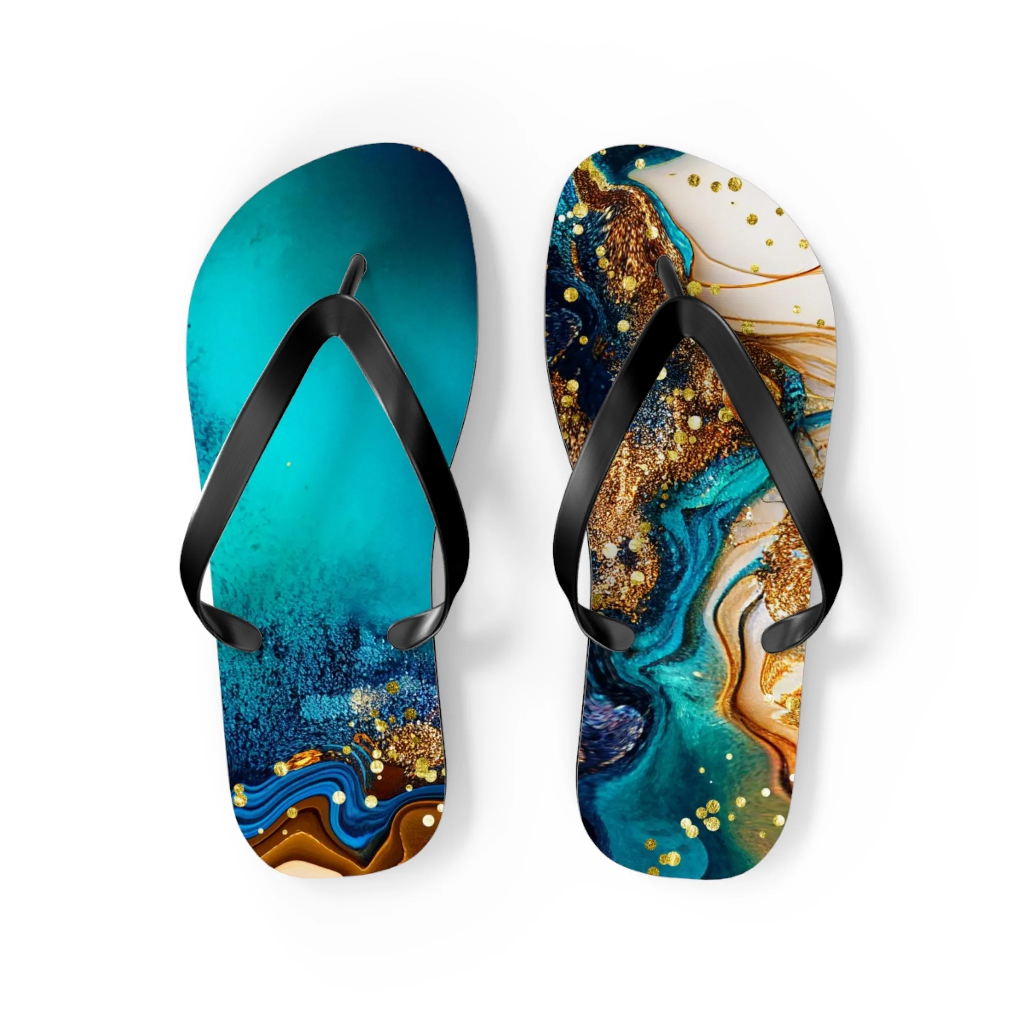 Alcohol Ink - Flip Flops
