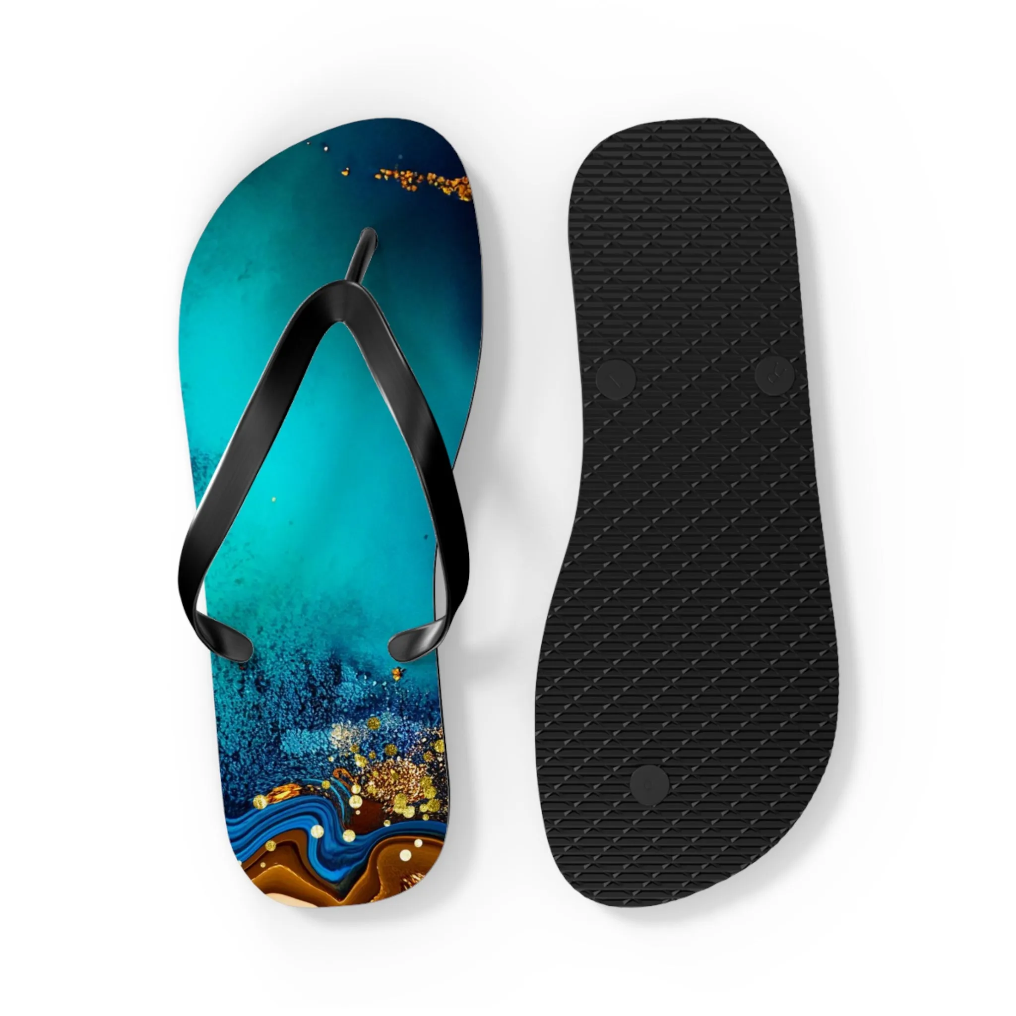 Alcohol Ink - Flip Flops