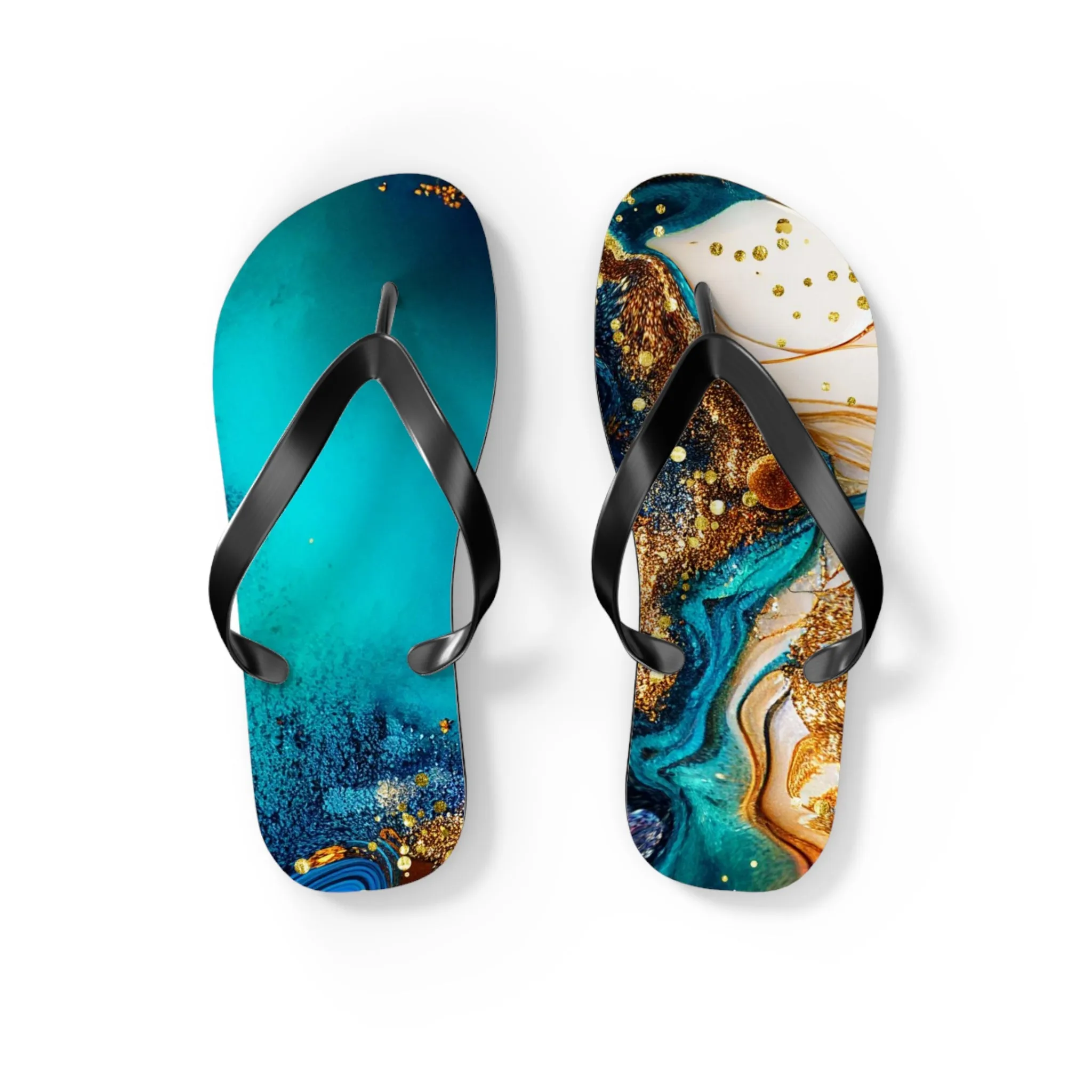 Alcohol Ink - Flip Flops
