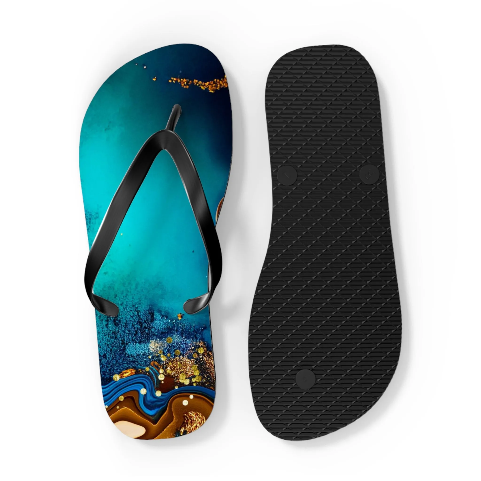 Alcohol Ink - Flip Flops