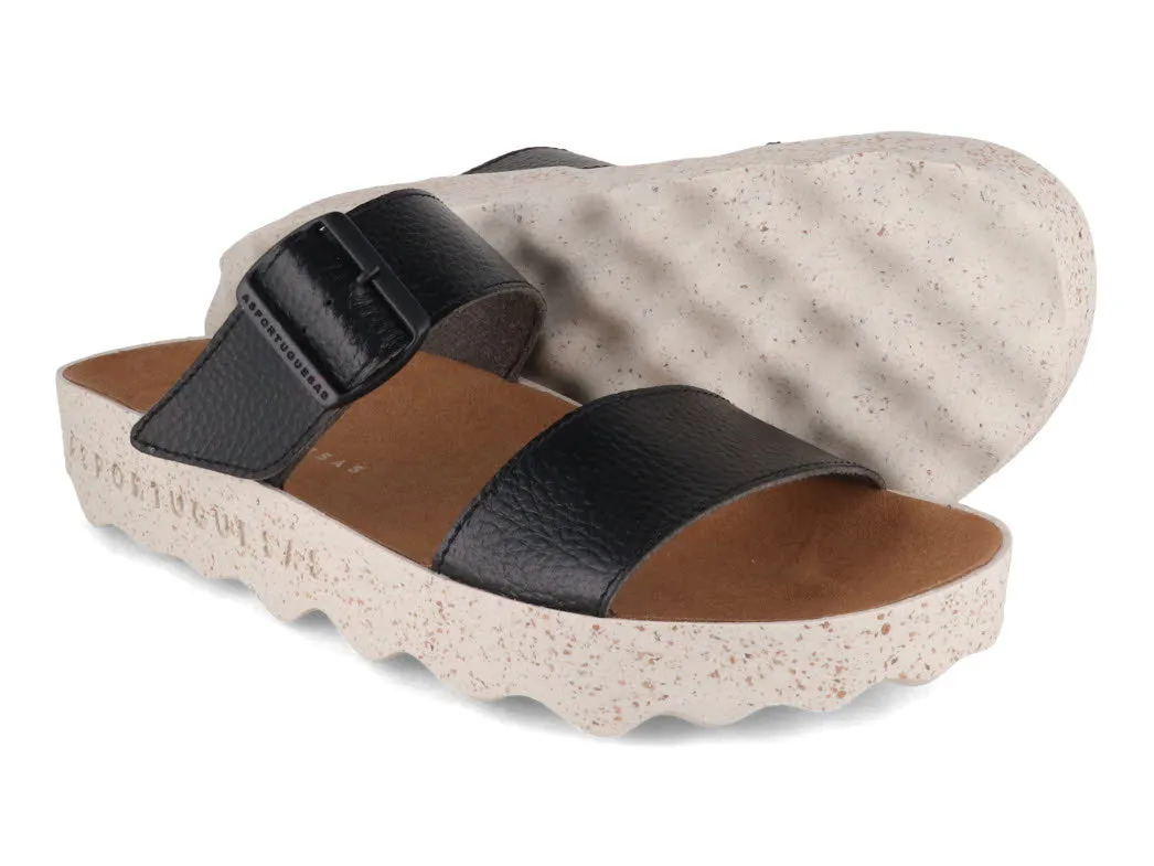 ASPORTUGUESAS Women Sandals 'City Line Coly', black