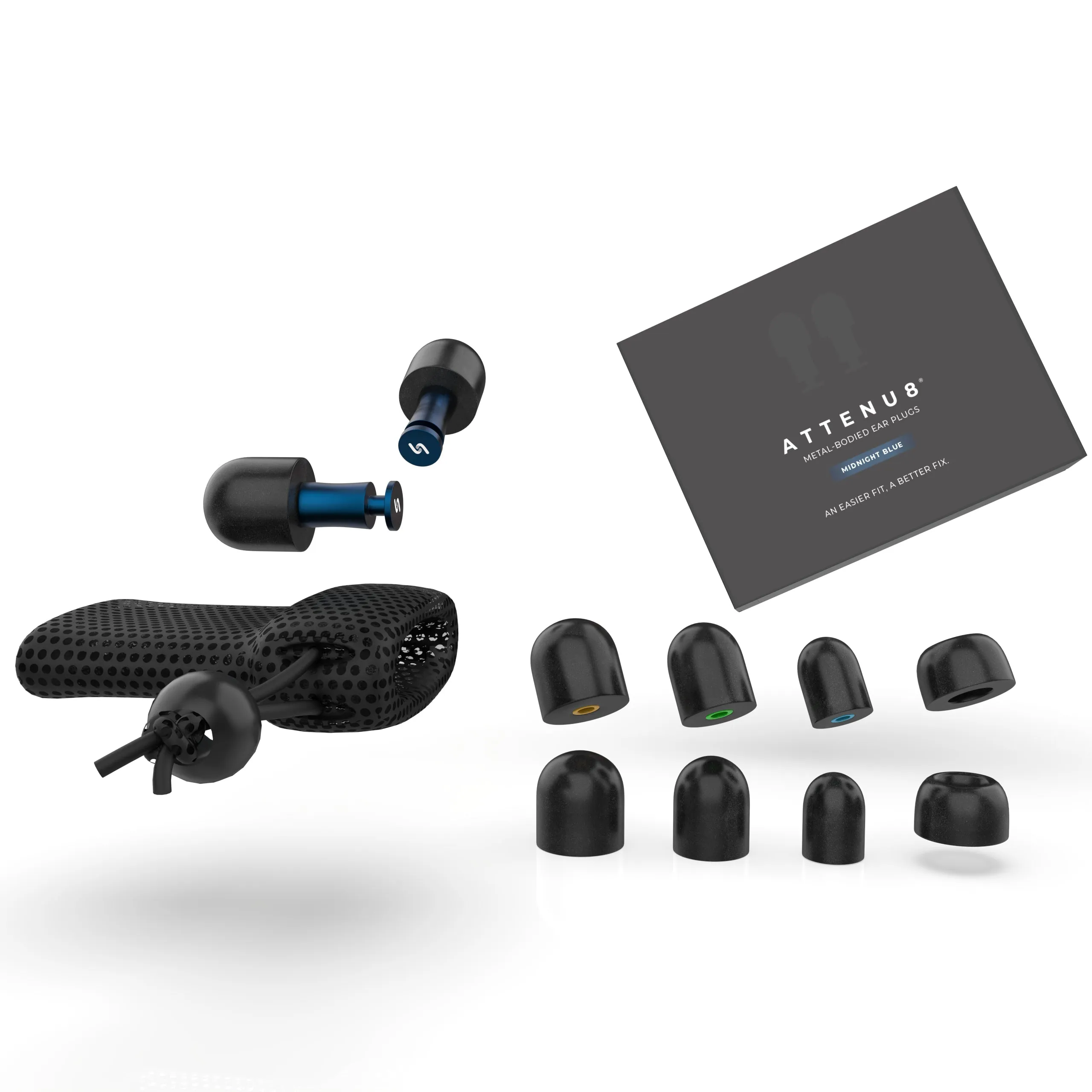 ATTENU8 Ear Plugs - Rose Gold