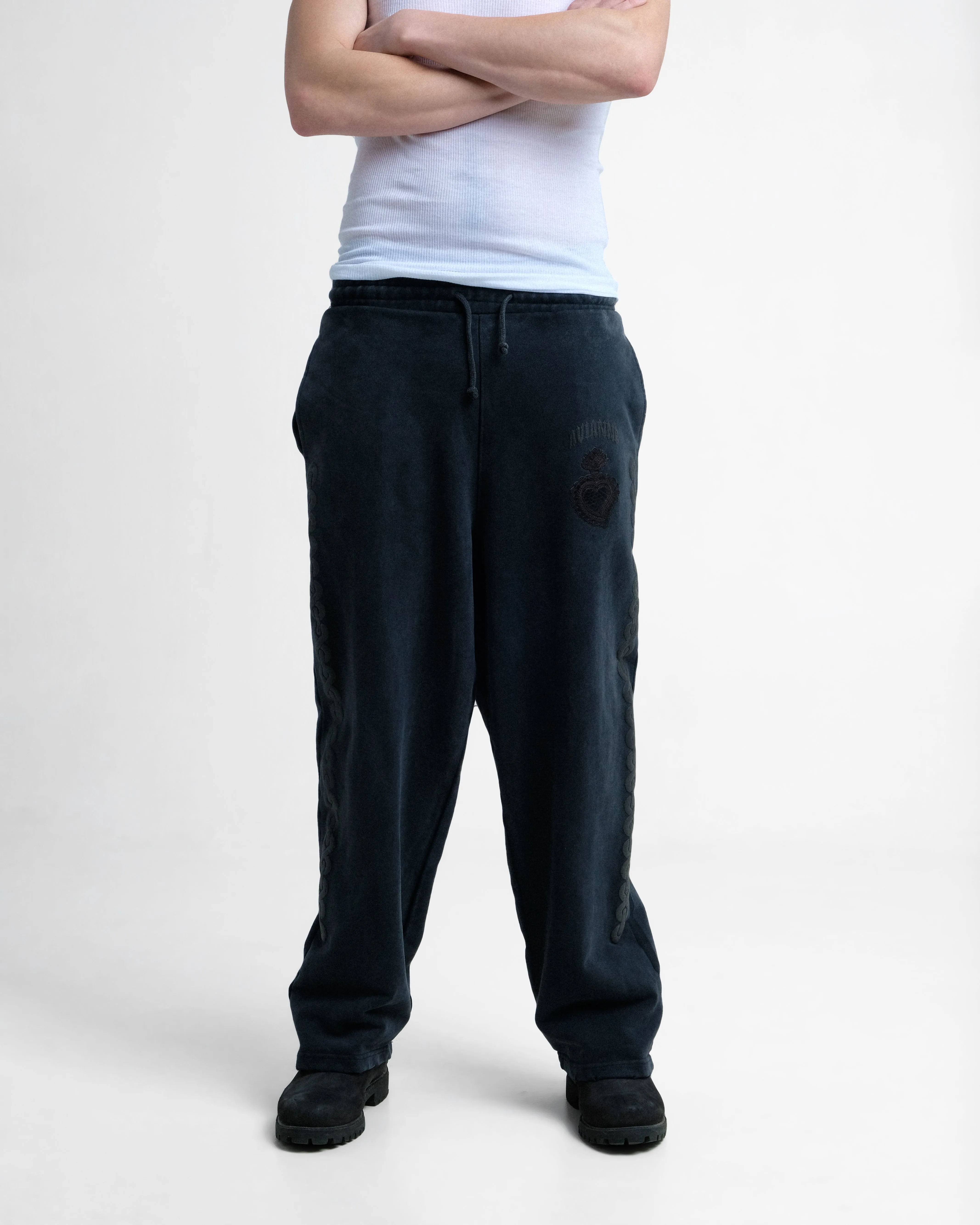 Avianne x When Smoke Clears Chainlink Sweatpants