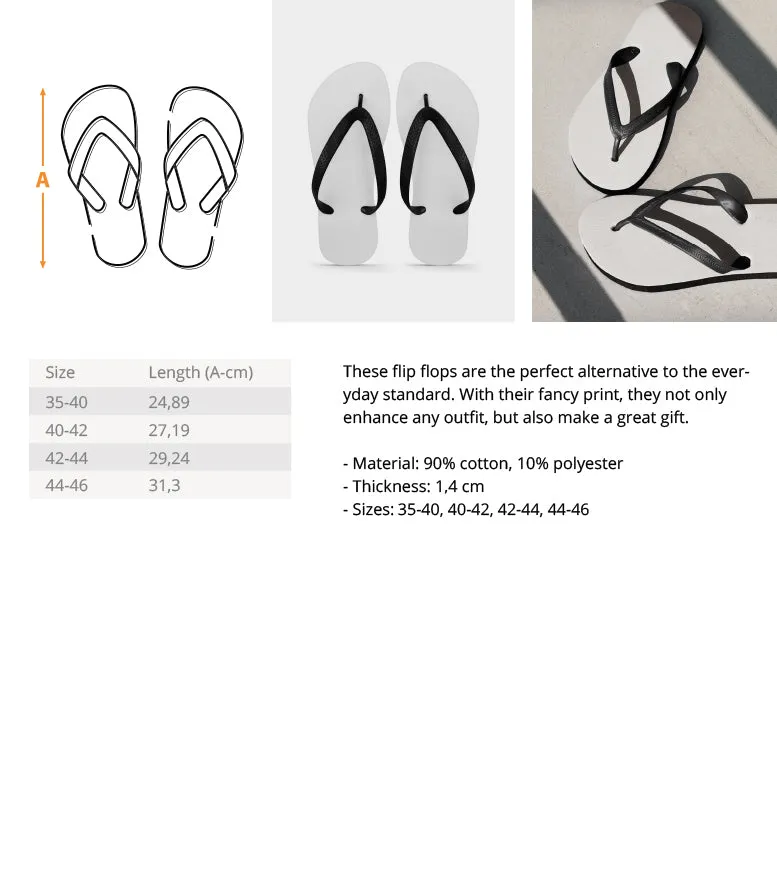 BENIGHTED | Flip Flops | LARGE