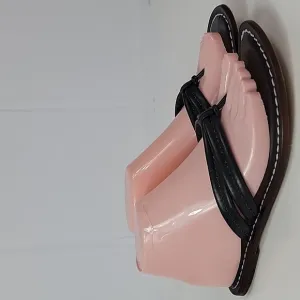 Bernardo Miami Black Leather Slide Women's Sandals