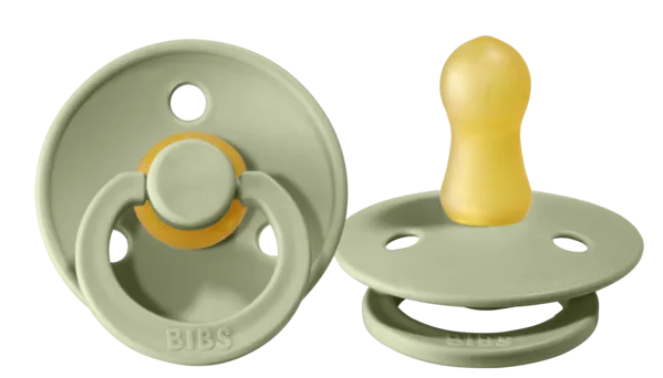 BIBS Natural Rubber Pacifier - 2 Pack