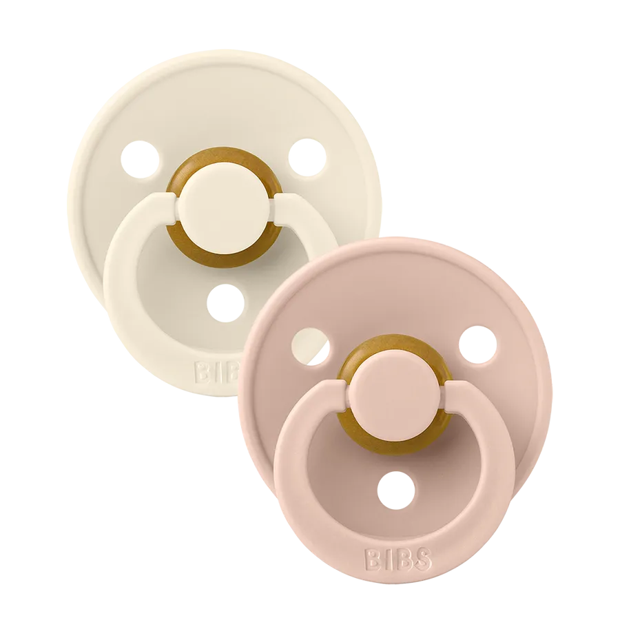 BIBS Natural Rubber Pacifier - 2 Pack