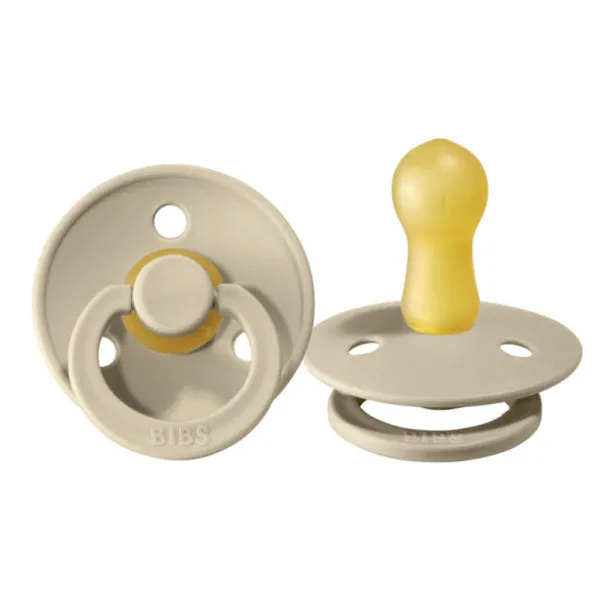 BIBS Natural Rubber Pacifier - 2 Pack