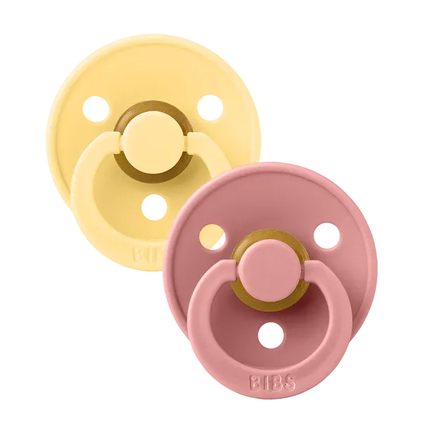 BIBS Natural Rubber Pacifier - 2 Pack