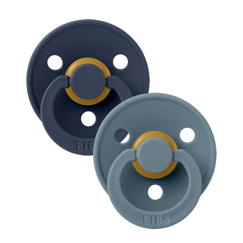 BIBS Natural Rubber Pacifier - 2 Pack