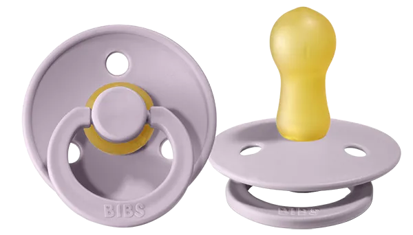 BIBS Natural Rubber Pacifier - 2 Pack
