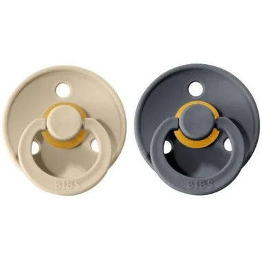 BIBS Natural Rubber Pacifier - 2 Pack