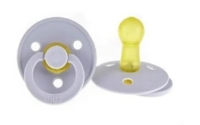 BIBS Natural Rubber Pacifier - 2 Pack