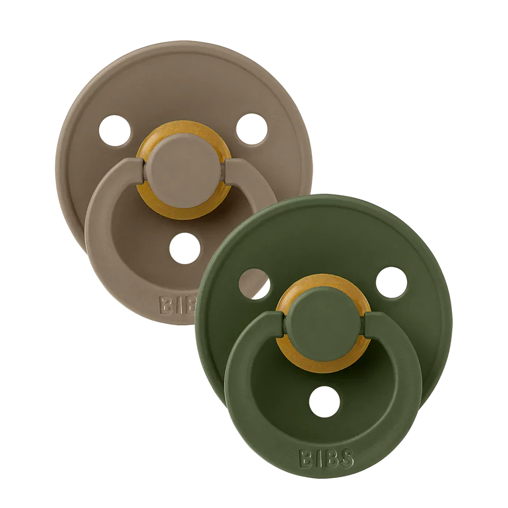 BIBS Natural Rubber Pacifier - 2 Pack