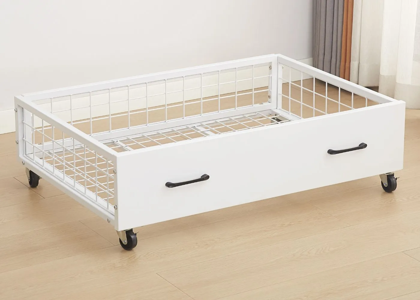 Bircham Bunk (White) with Mattresses Bundle
