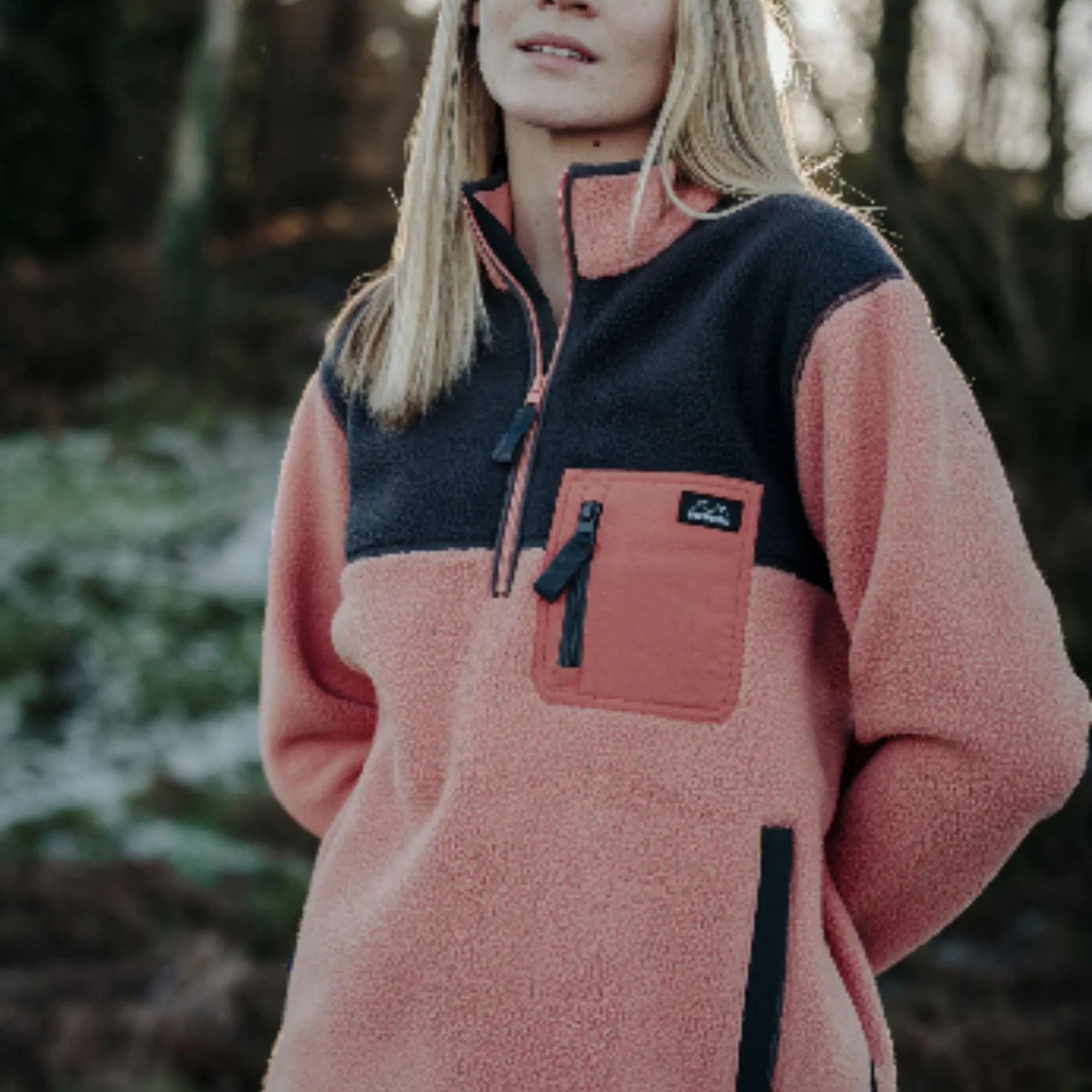 Bleubird Unisex Polar 1/4 Zip Fleece