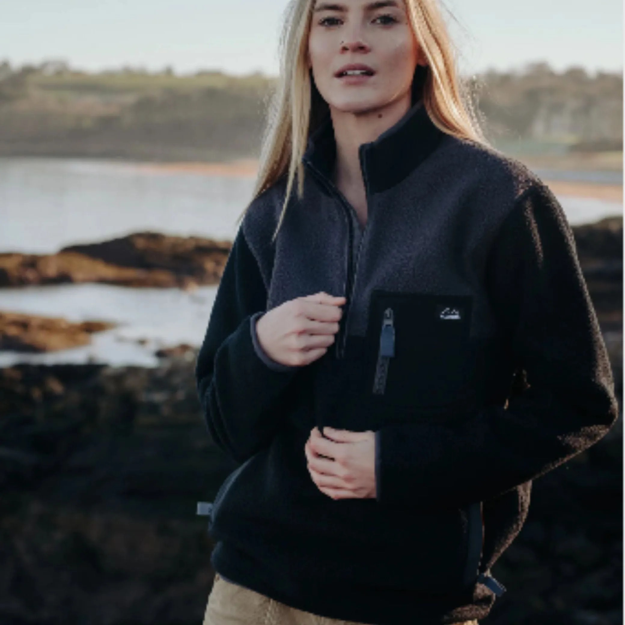 Bleubird Unisex Polar 1/4 Zip Fleece