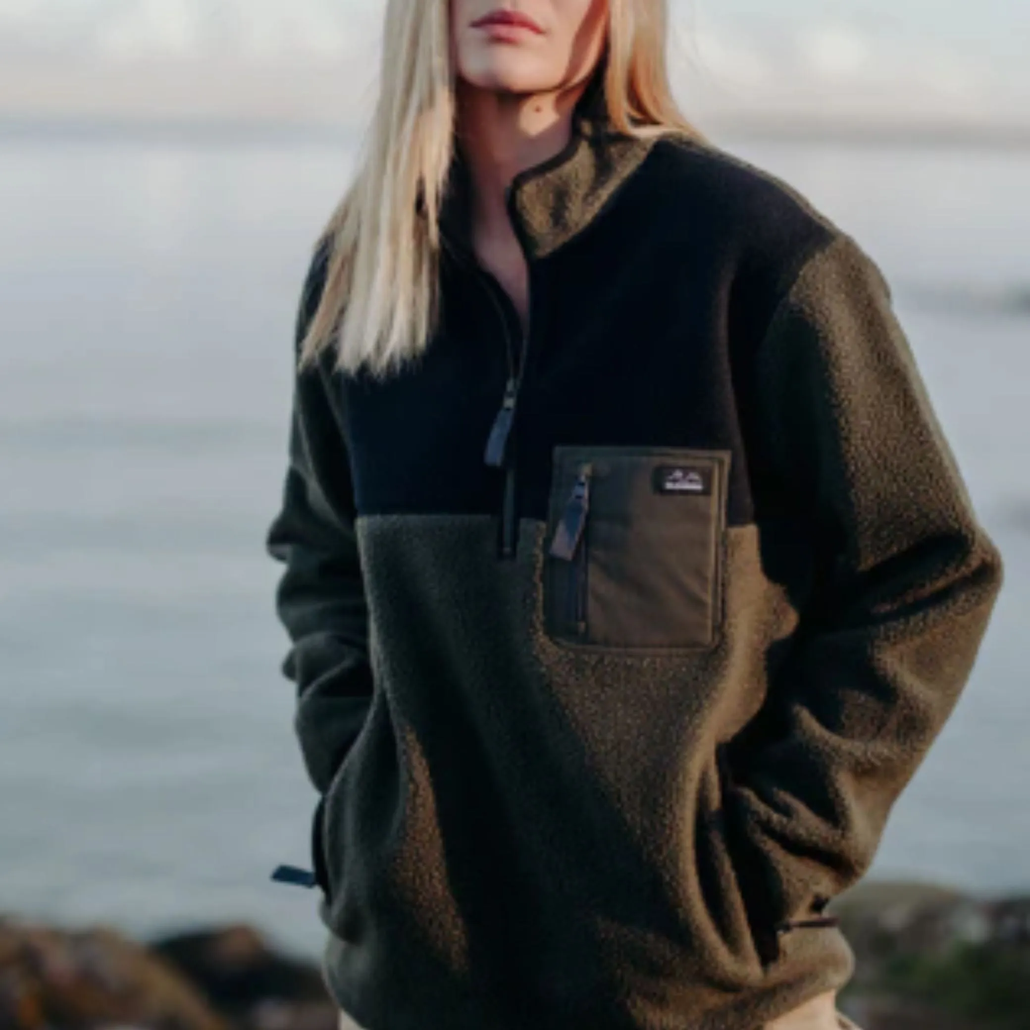 Bleubird Unisex Polar 1/4 Zip Fleece