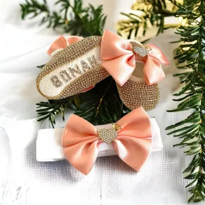 Bling Baby Shoes and Headband
