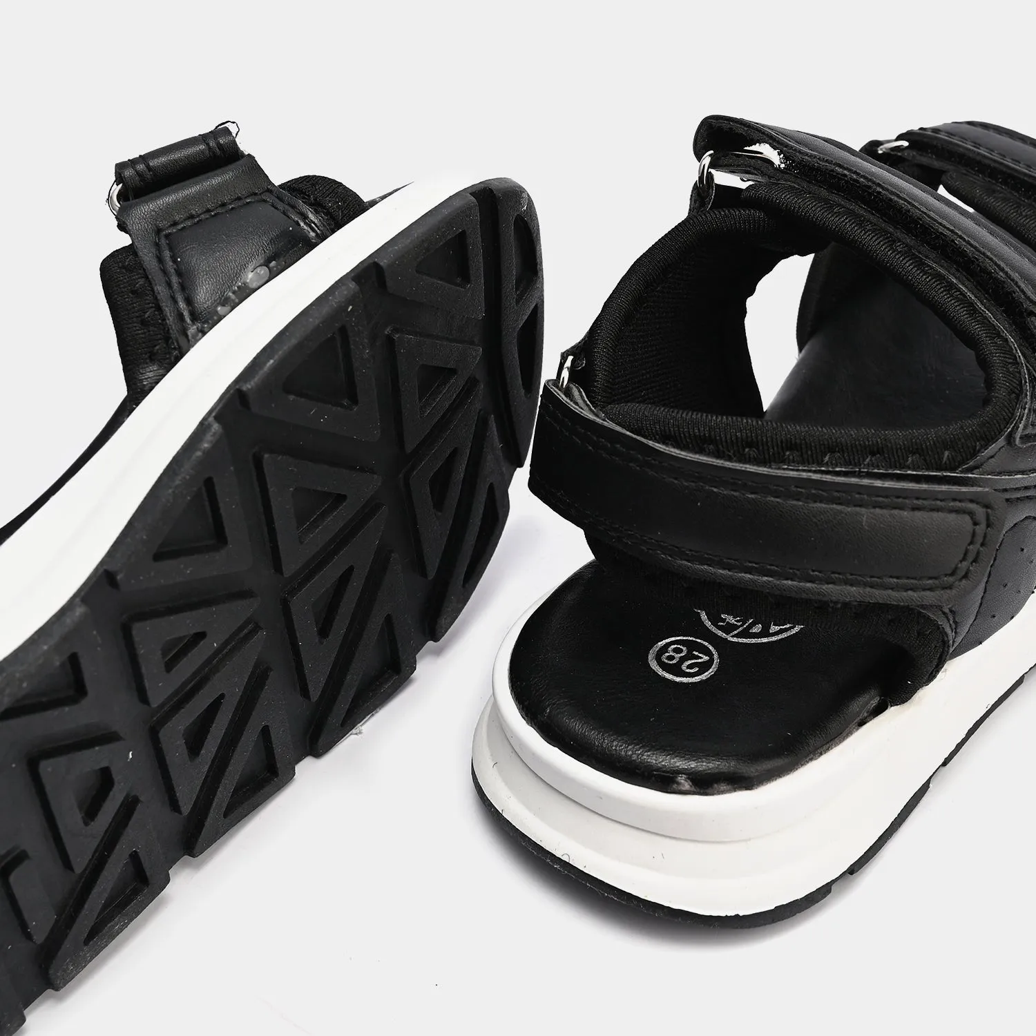 Boys Sandal 1017-4-BLACK
