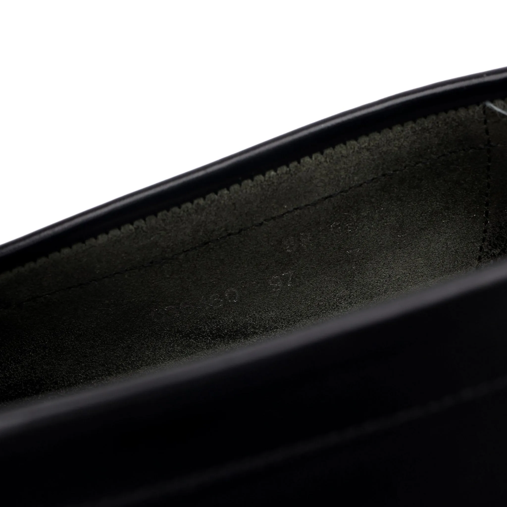 'Brighton' Black Tassel Loafers UK 7 E