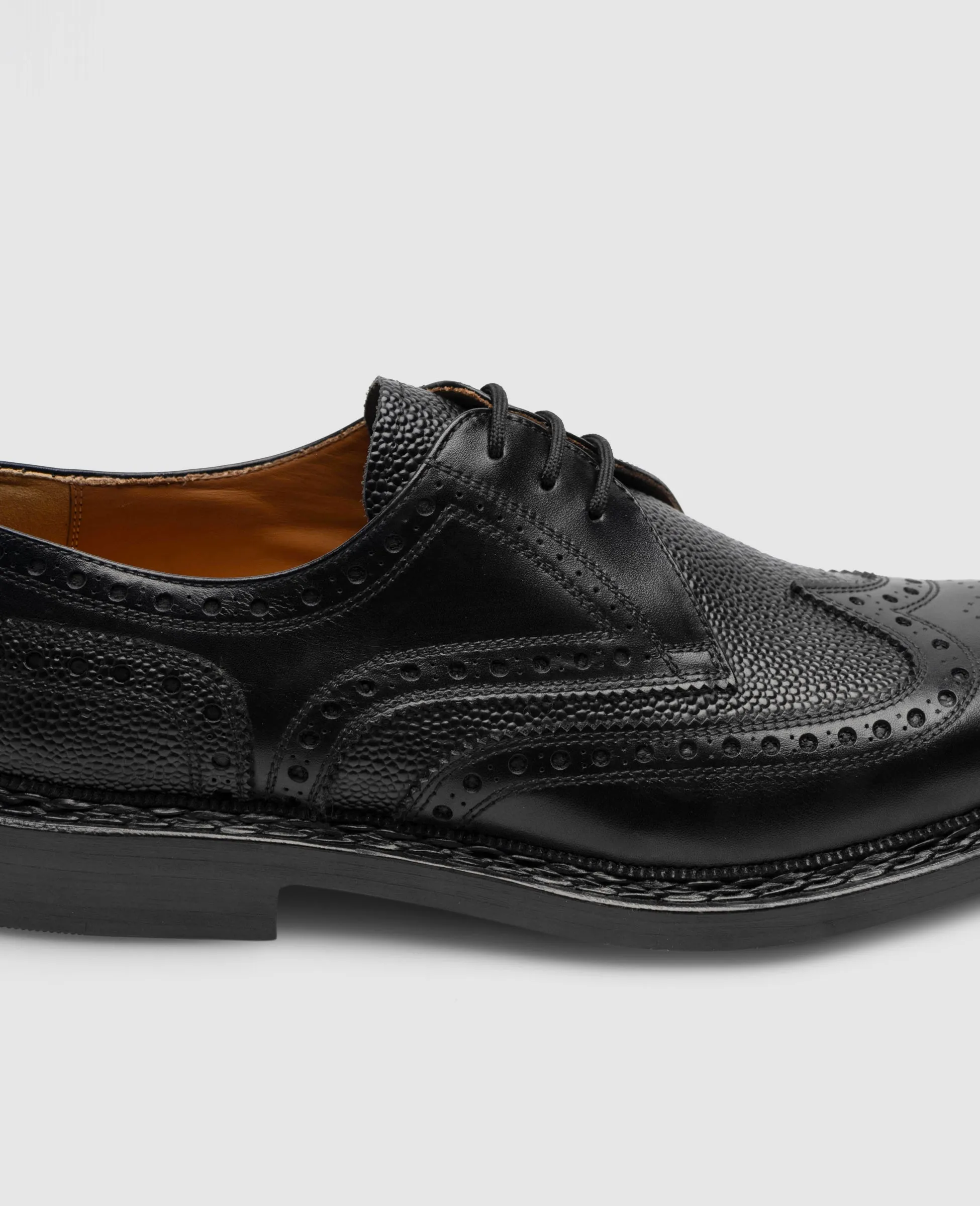 Buda Full Brogue SG - Schwarz