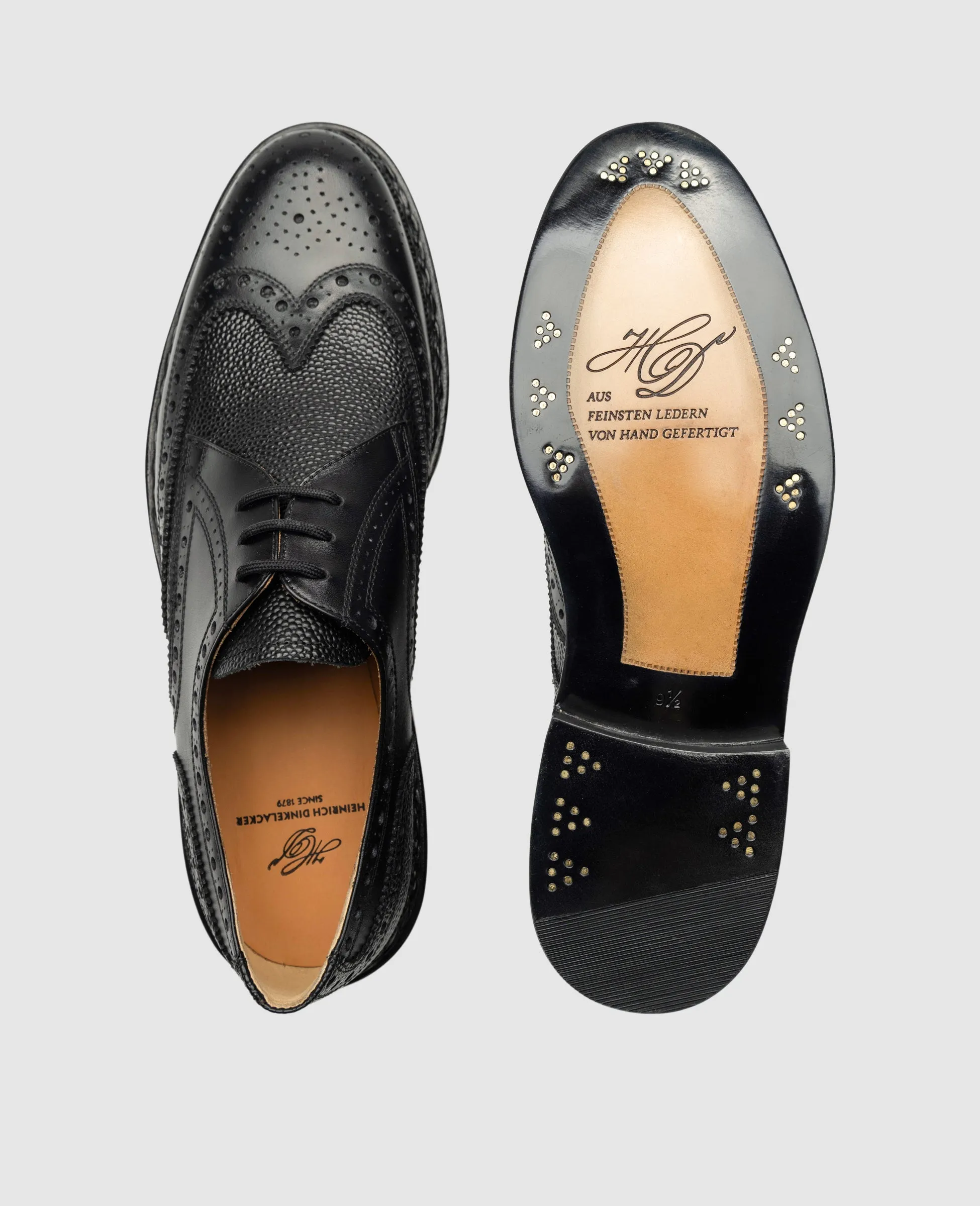 Buda Full Brogue SG - Schwarz