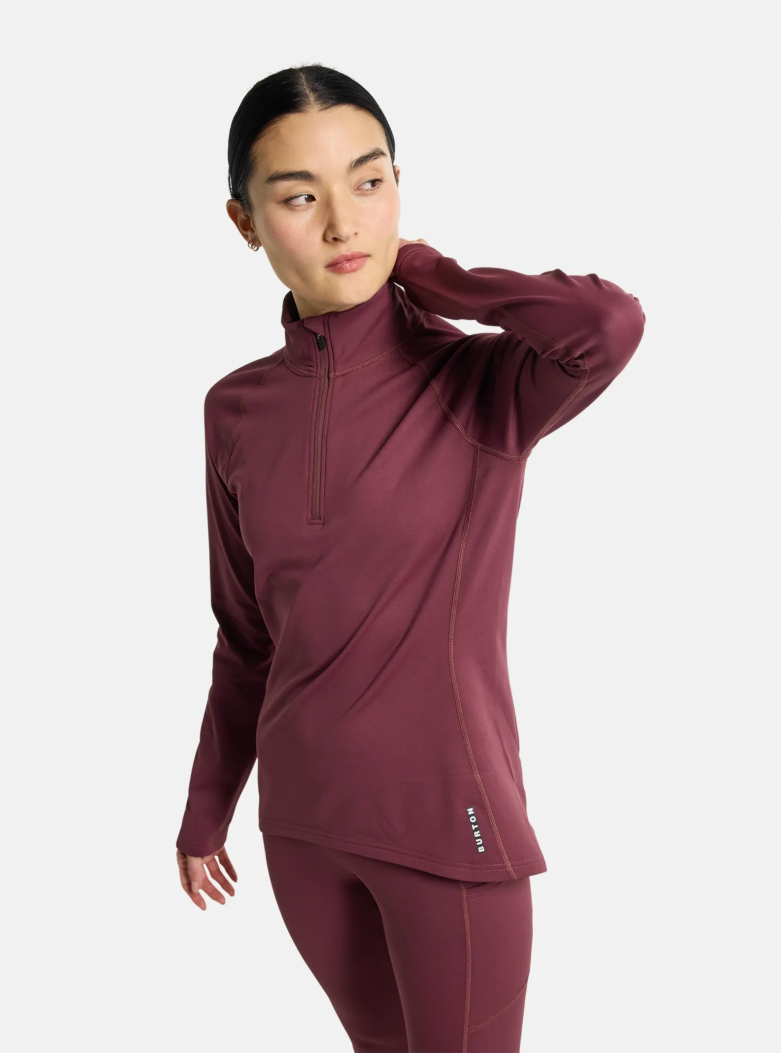 Burton Women's Heavyweight X Base Layer Quarter-Zip