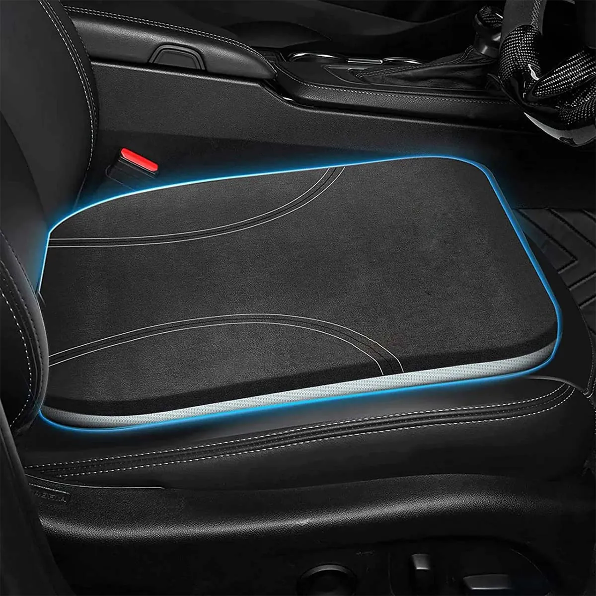 Car Seat Cushion, Custom Fit For Your Cars, Car Memory Foam Seat Cushion, Heightening Seat Cushion, Seat Cushion for Car and Office Chair MY19999