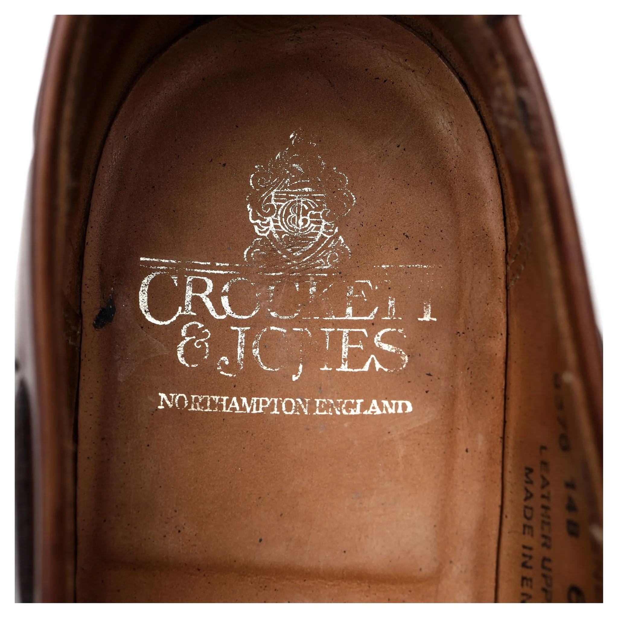 'Cavendish 2' Brown Leather Tassel Loafer UK 6.5 E