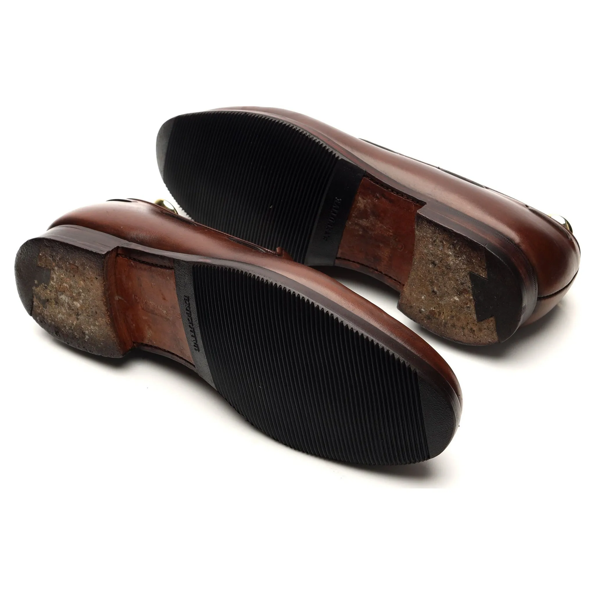 'Cavendish 2' Brown Leather Tassel Loafer UK 6.5 E
