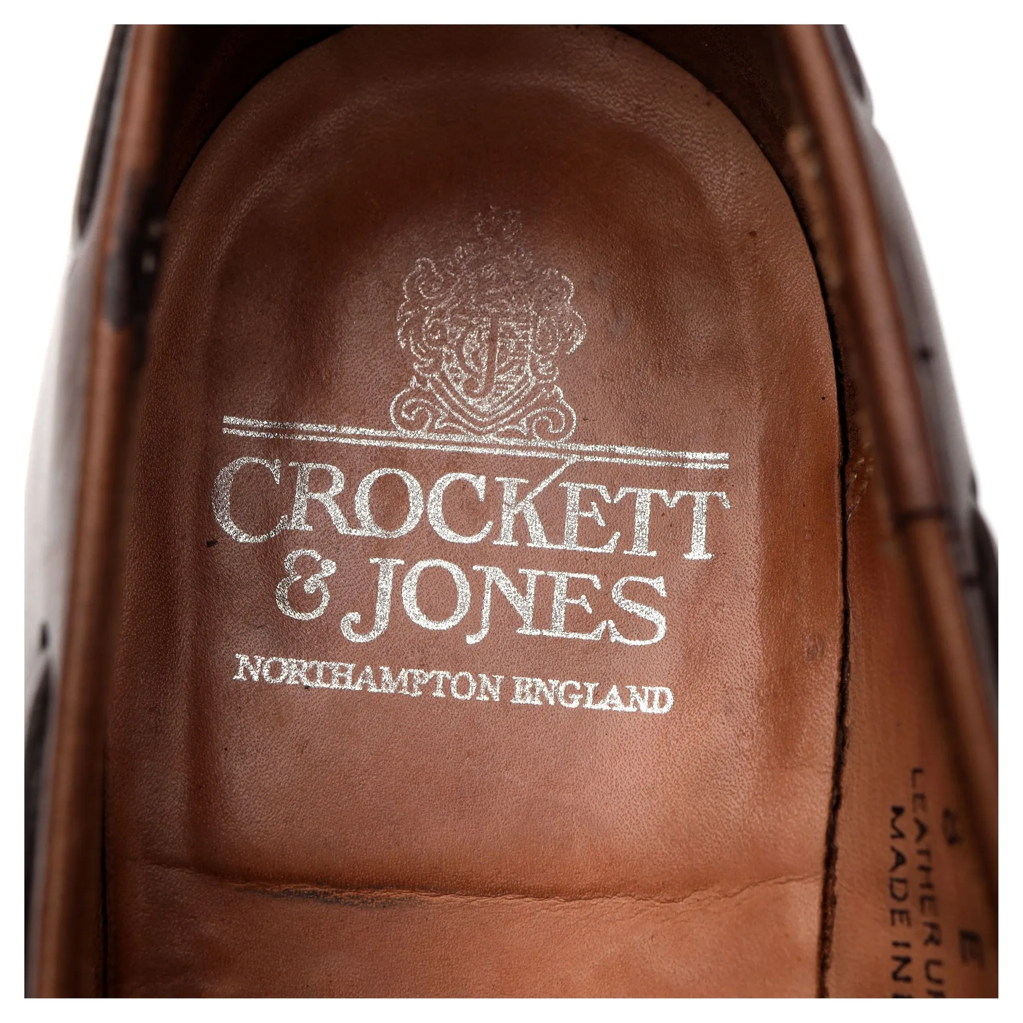 'Cavendish 2' Brown Leather Tassel Loafers UK 8 E