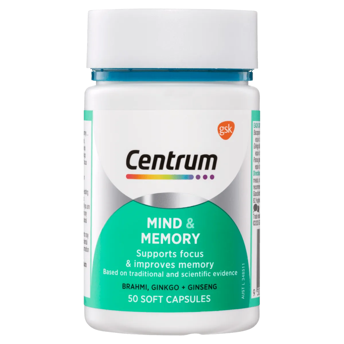 Centrum Mind & Memory 50 Capsules