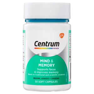 Centrum Mind & Memory 50 Capsules