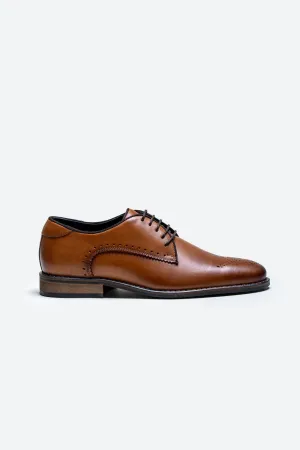 Chaussures Cavani Madrid - Beige | Wingtip Brogue