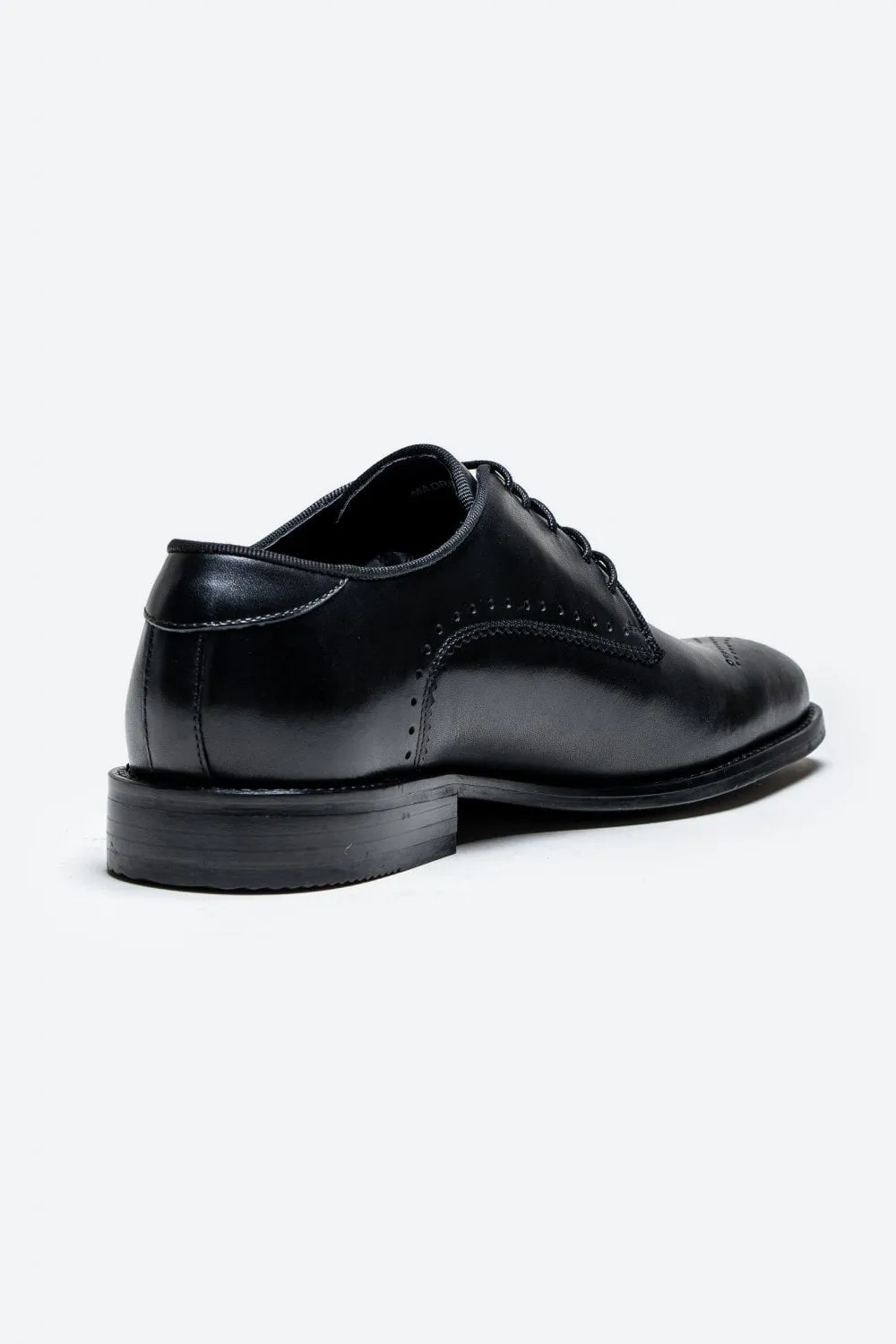 Chaussures Cavani Madrid - Noir | Wingtip Brogue