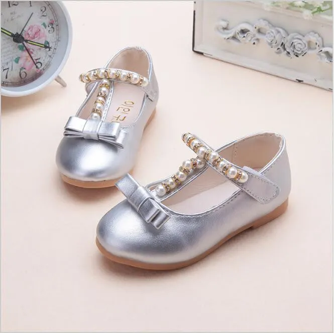 children shoes girls shoes brand summer autumn beading fashion princess sandals kid designer single sandals shoes for girls