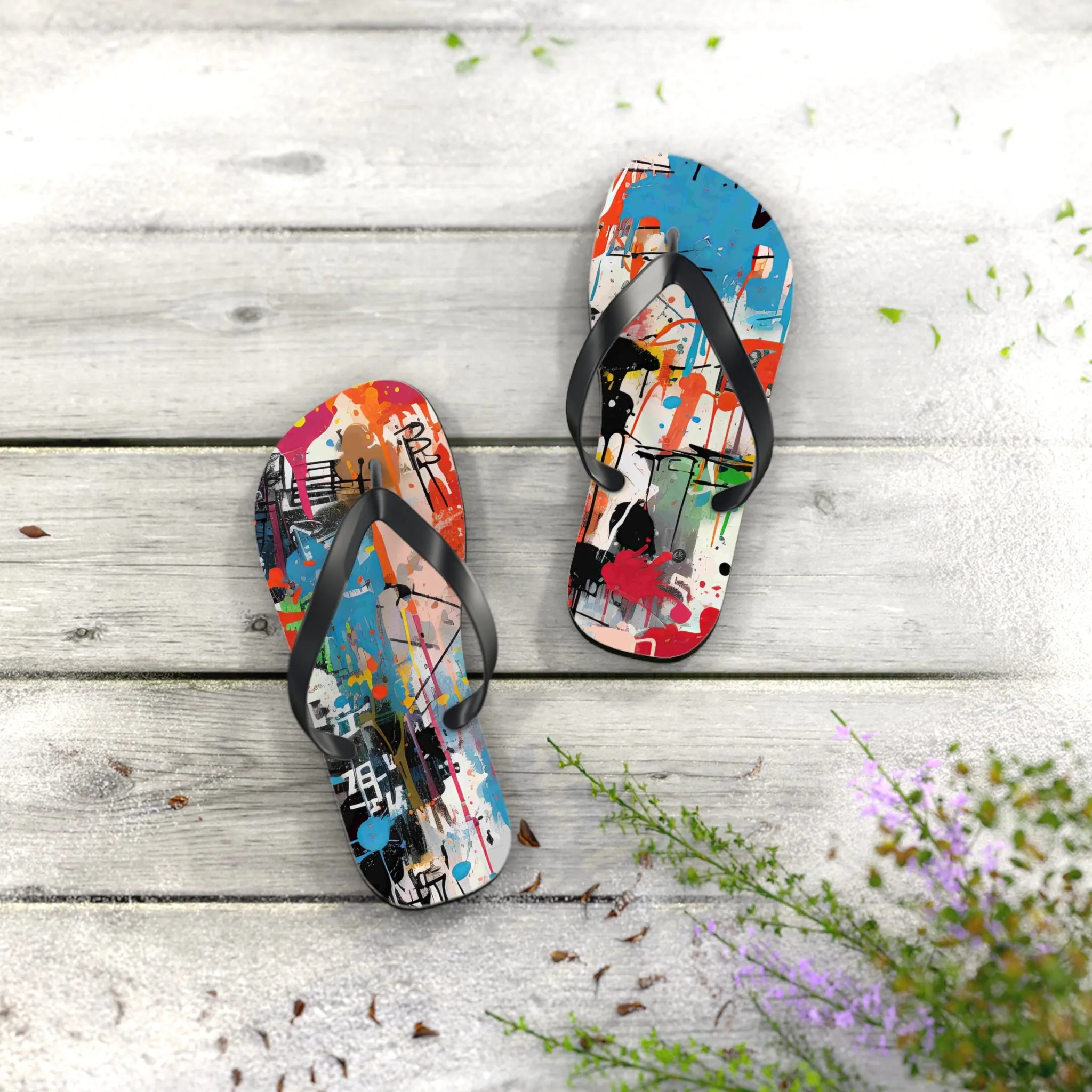 ChillChomps Flip Flops - Trendy Summer Footwear for Beach and Casual Outings