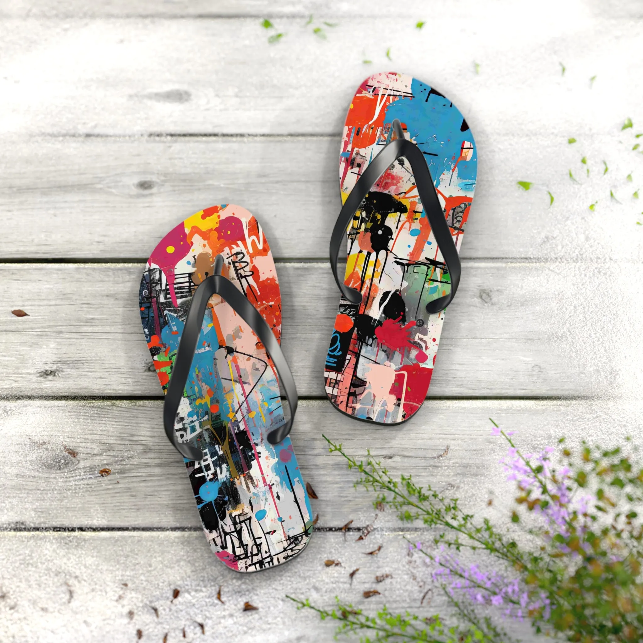 ChillChomps Flip Flops - Trendy Summer Footwear for Beach and Casual Outings