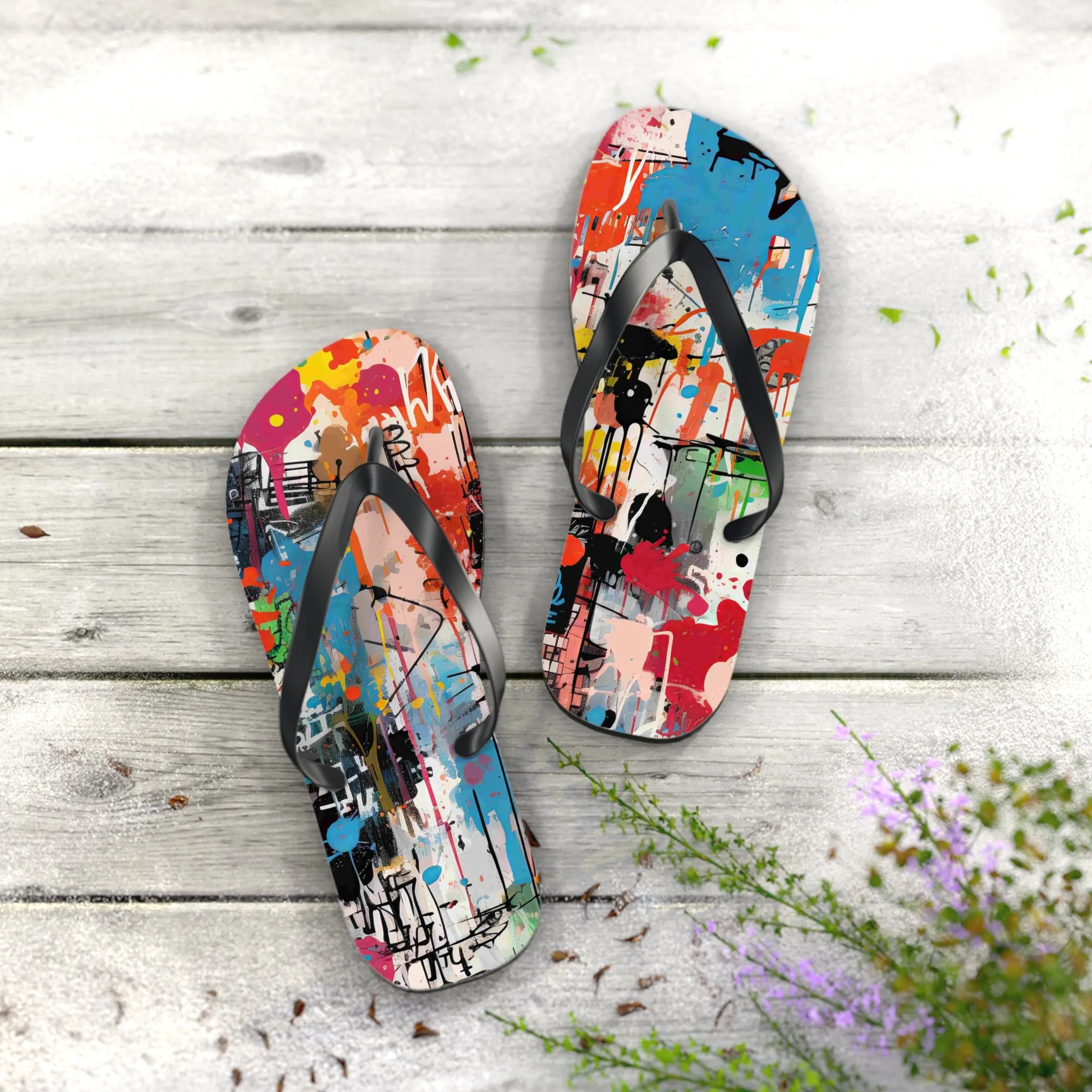 ChillChomps Flip Flops - Trendy Summer Footwear for Beach and Casual Outings