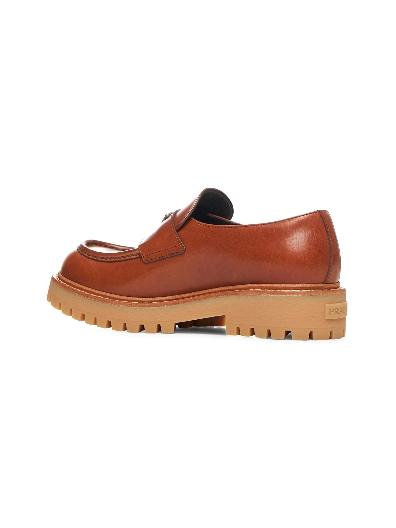 Cognac leather loafers