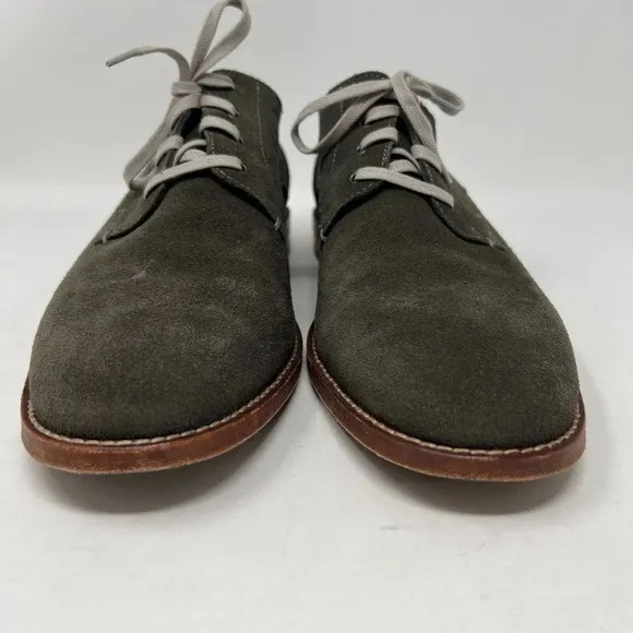 Cole Haan Feathercraft Grand Blucher Oxford Shoe Gray Lace Up Men’s Size 9.5M