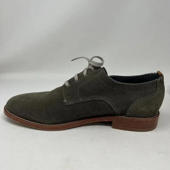 Cole Haan Feathercraft Grand Blucher Oxford Shoe Gray Lace Up Men’s Size 9.5M